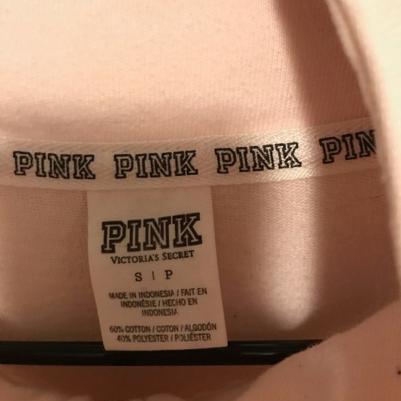 PINK Blush Quarter Zip Sweater - Picture 2 of 2